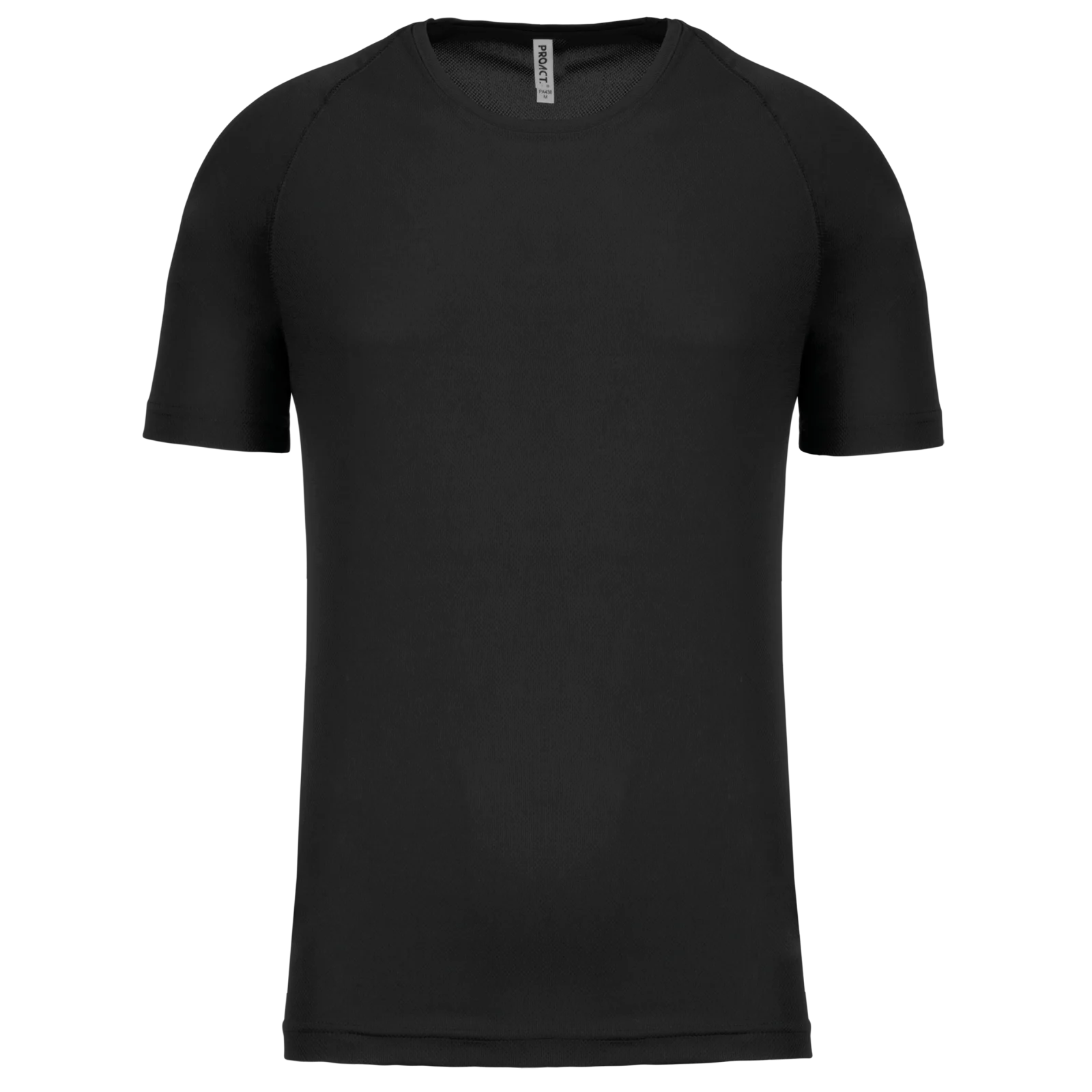 T-shirt de sport manches courtes homme PA438 — Black