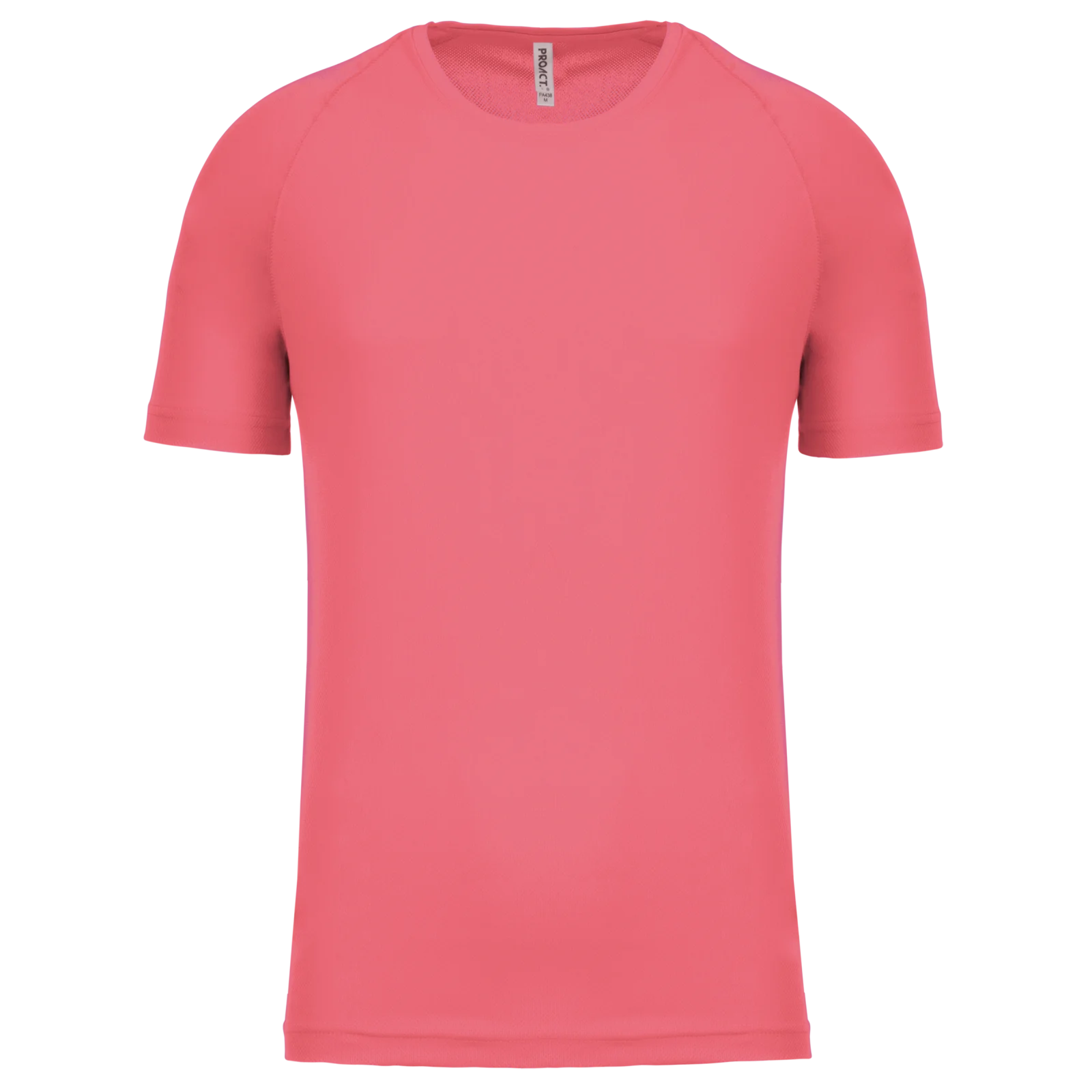 T-shirt de sport manches courtes homme PA438 — Coral