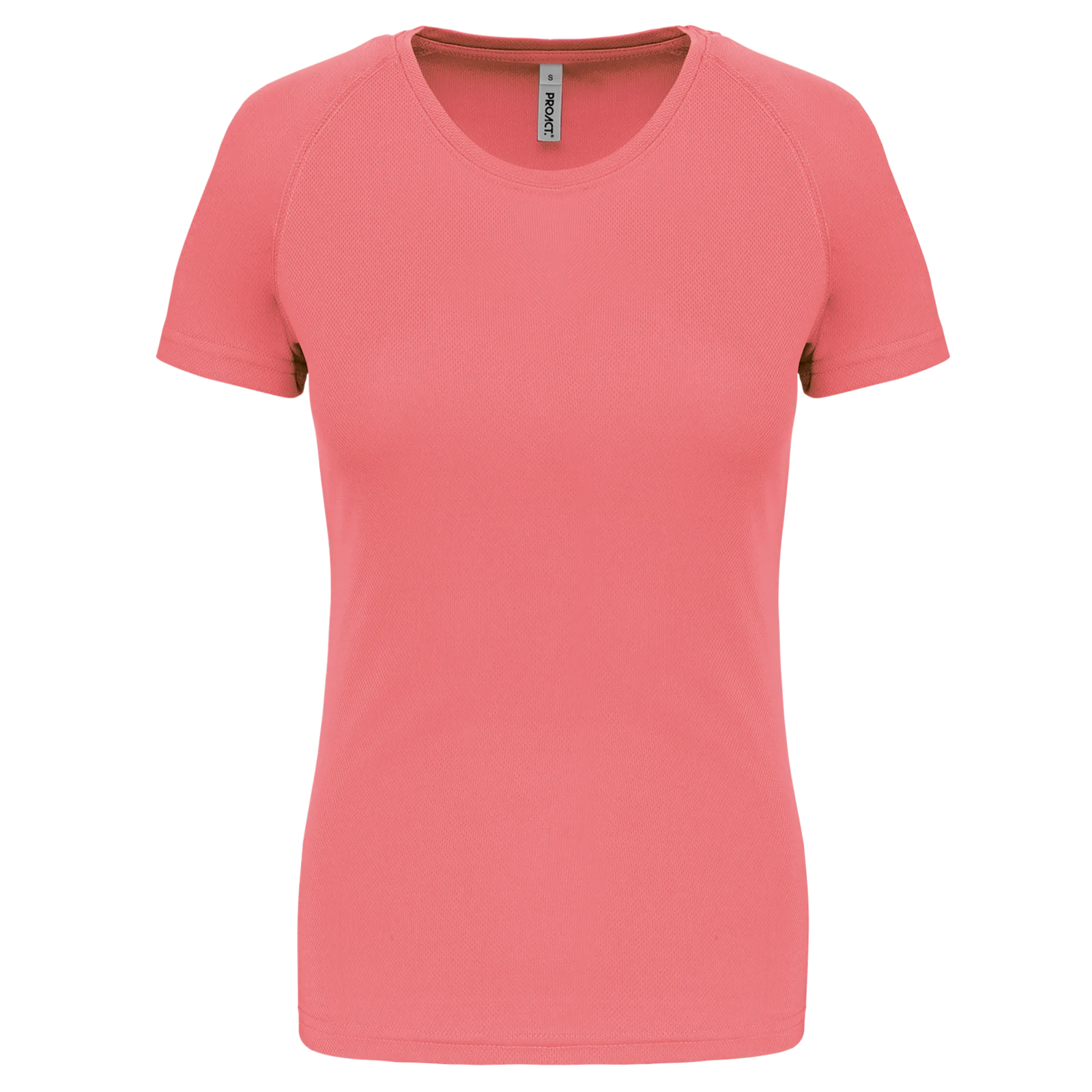 T-shirt de sport manches courtes femme PA439 — Coral