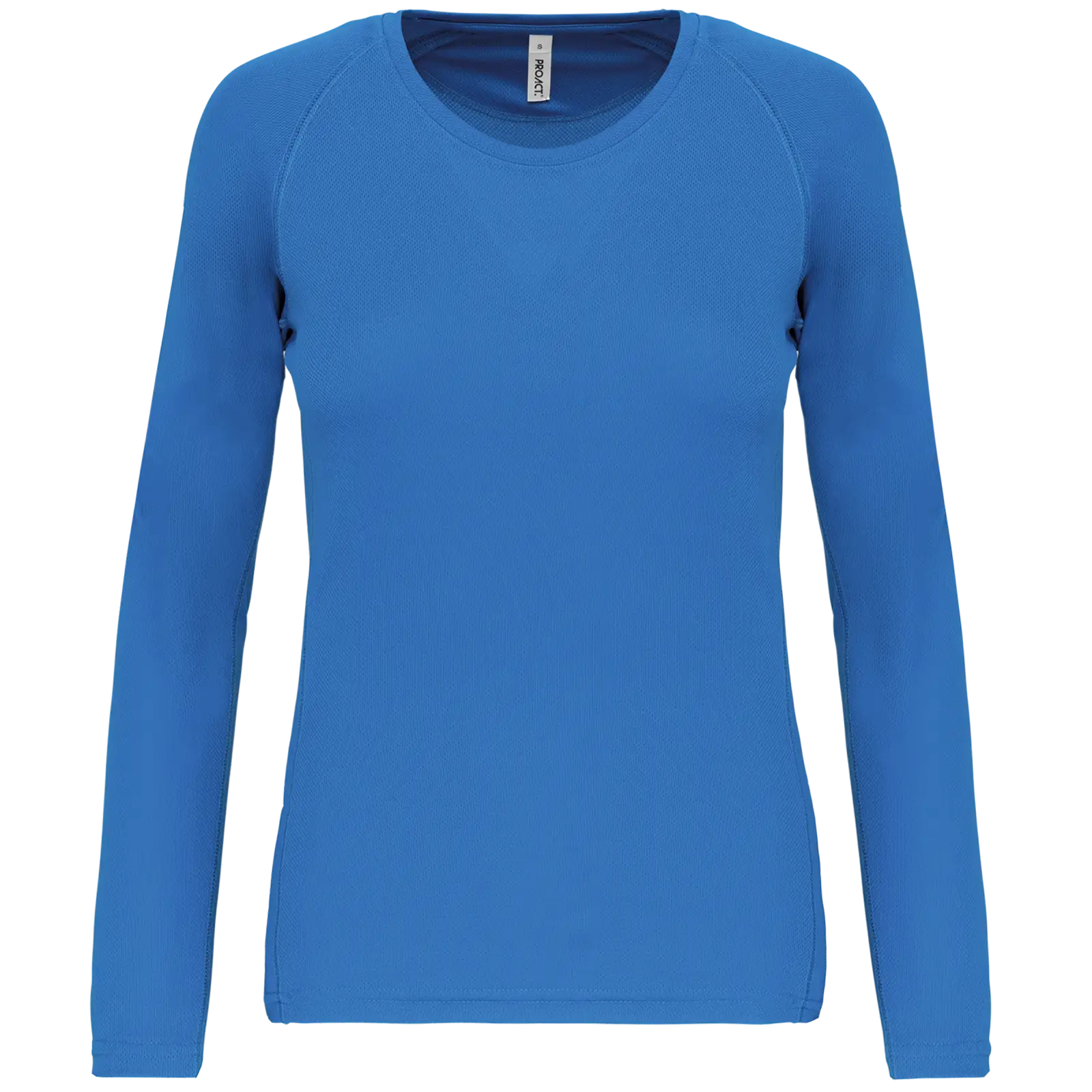 T-shirt de sport manches longues femme PA444 — Aqua Blue
