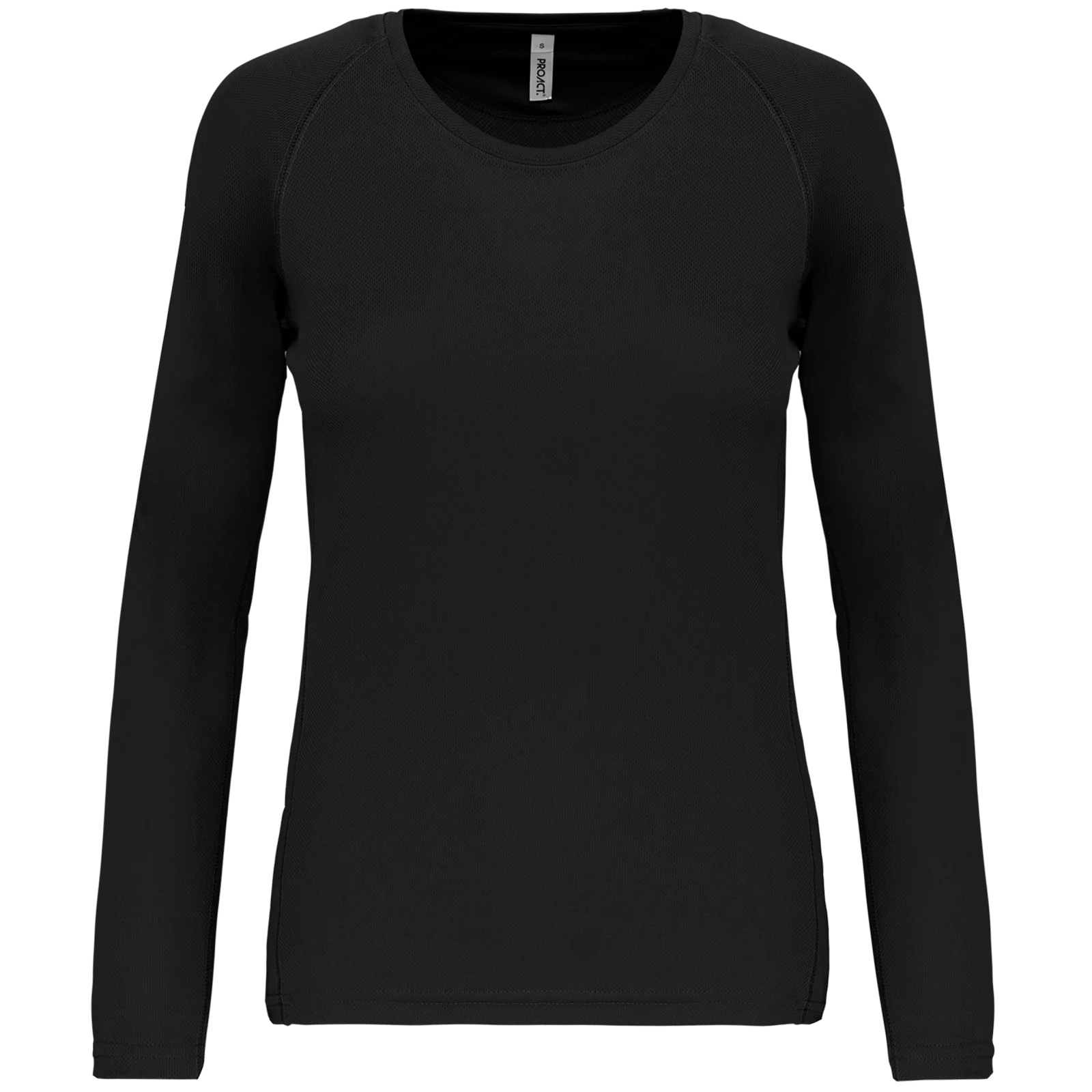 T-shirt de sport manches longues femme PA444 — Black
