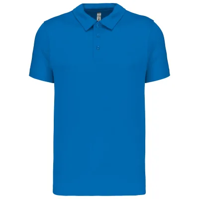Polo sport manches courtes PA482 — Aqua Blue