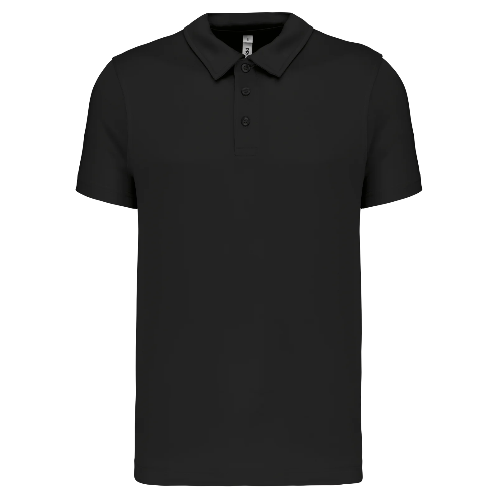 Polo sport manches courtes PA482 — Black