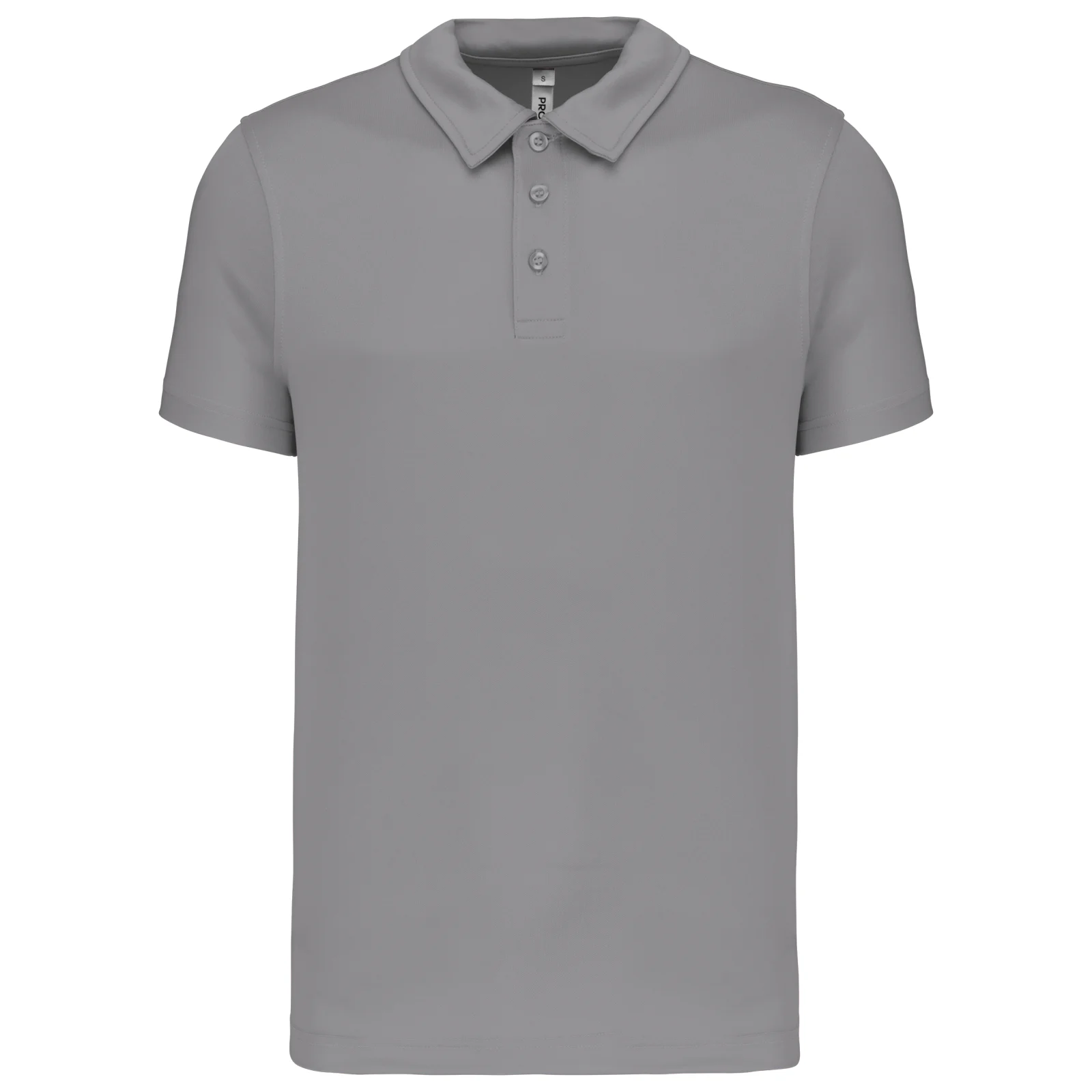 Polo sport manches courtes PA482 — Fine Grey