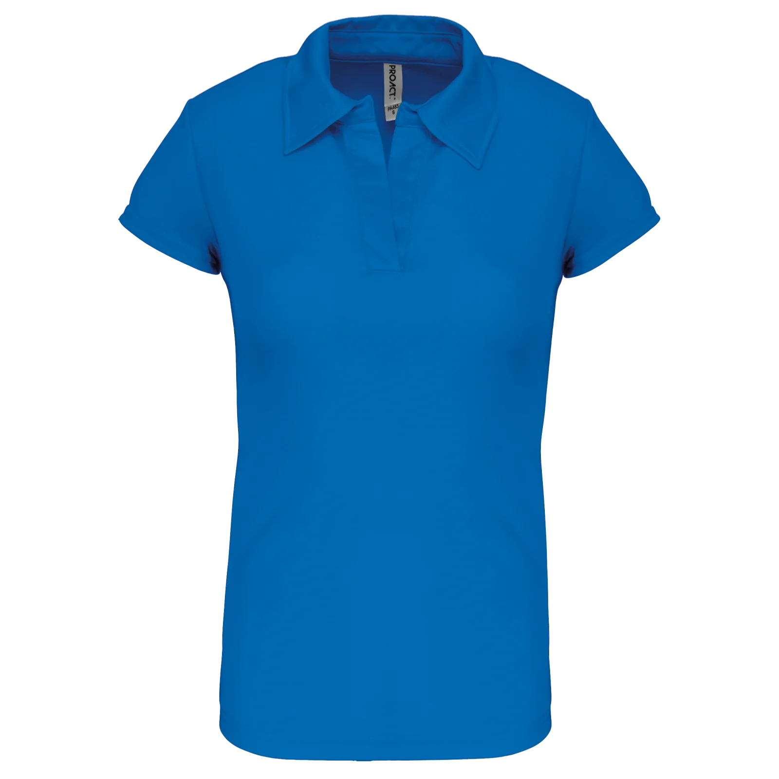 Polo sport manches courtes femme PA483 — Aqua Blue