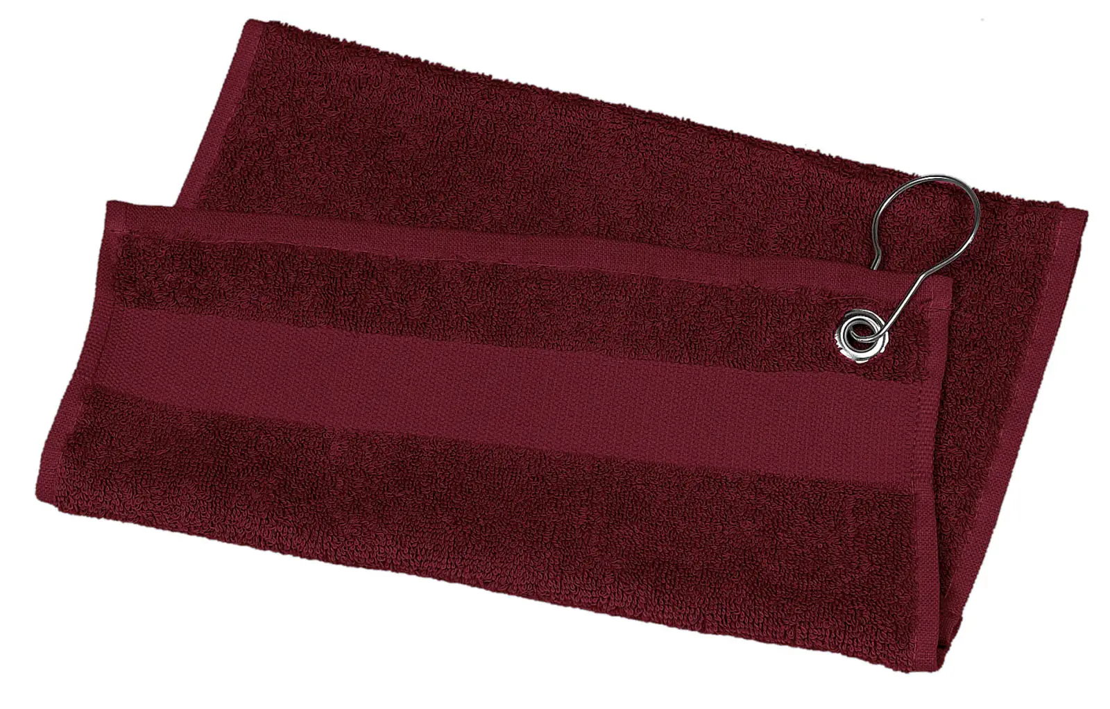 Serviette de golf - 50 x 30 cm PA570 — Bordeaux