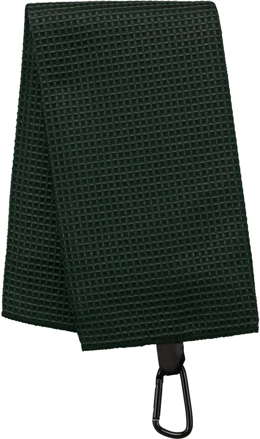 Serviette de golf nid d'abeille - 50 x 40 cm PA579 — Forest Green