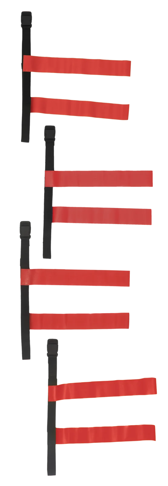 Tag belt PA666 — Black / Red