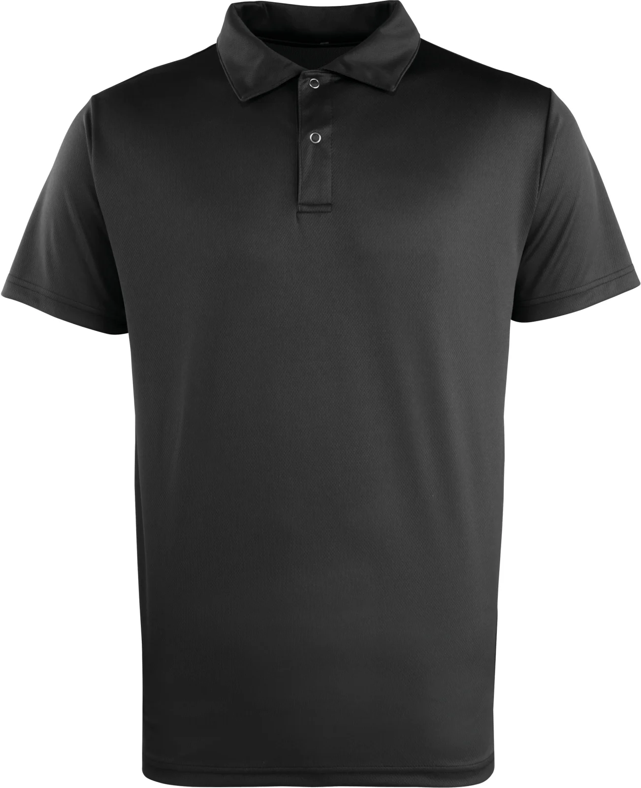 Polo boutons pression Coolchecker PR612 — Black