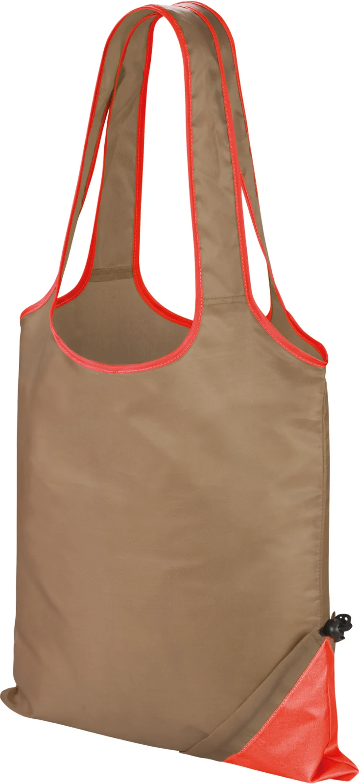 Sac shopping "compact" R002X — Fennel / Pink