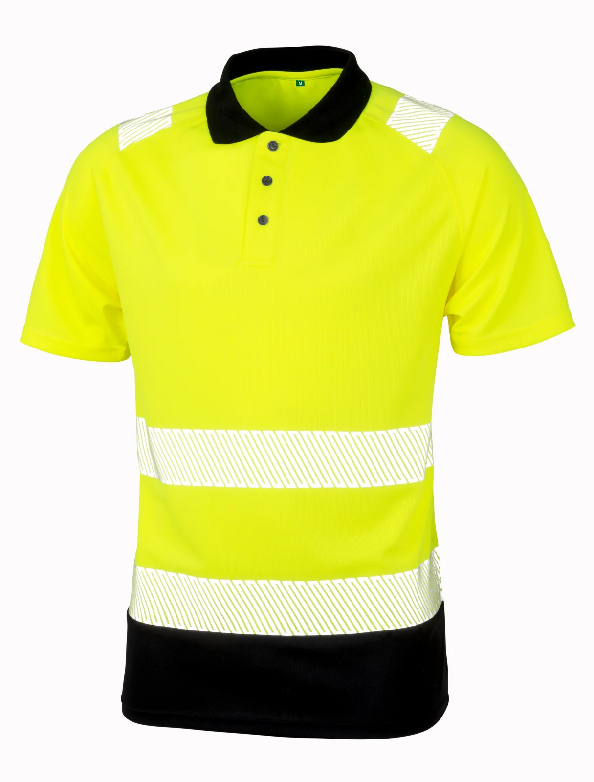 Polo de sécurité recyclé R501X — Yellow / Black