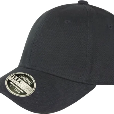 Casquette Kansas flex - 6 panneaux RC085X — Black