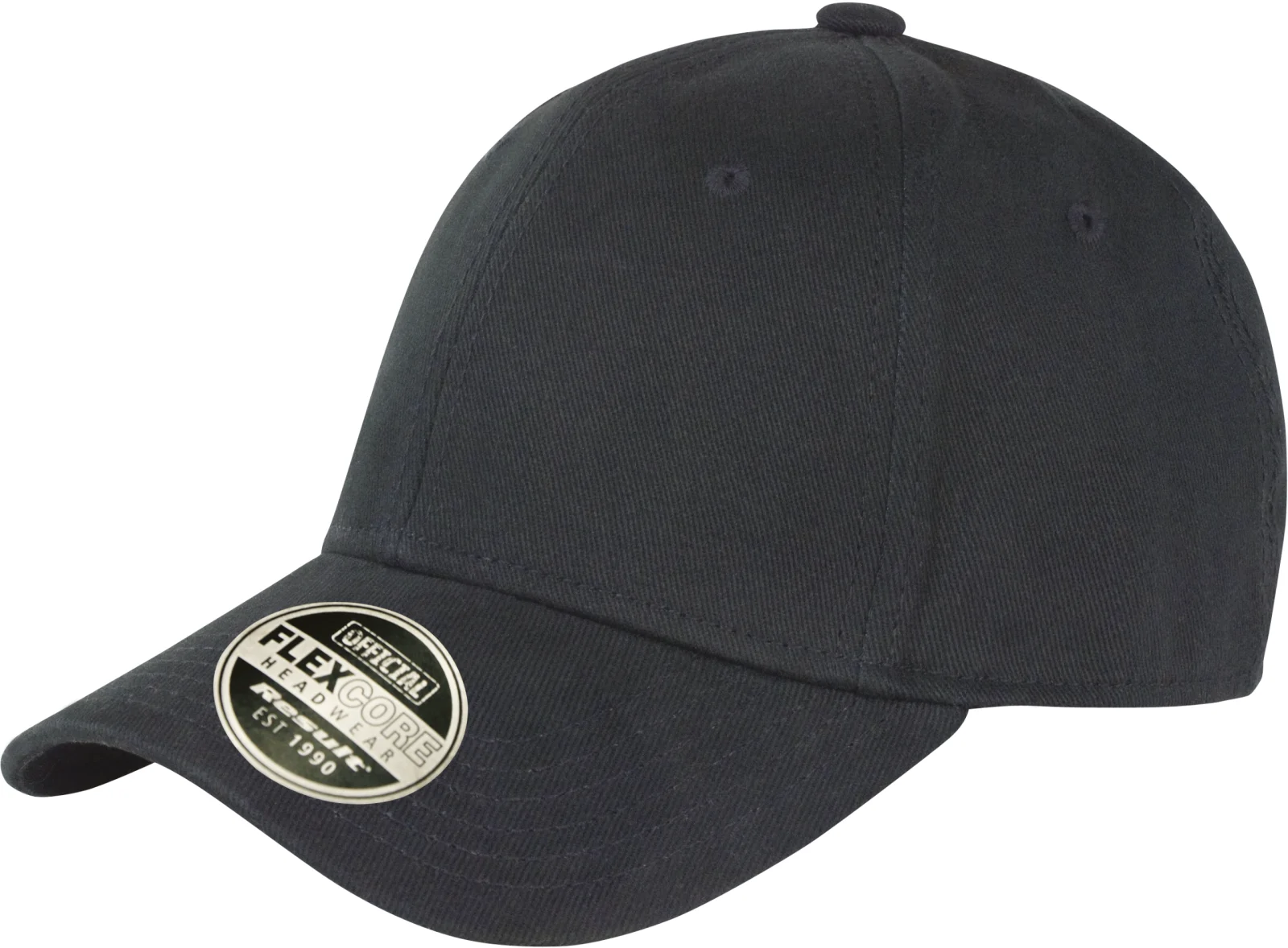 Casquette Kansas flex - 6 panneaux RC085X — Black