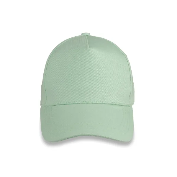 Casquette coton biologique 5 panneaux RC096X — photo de présentation