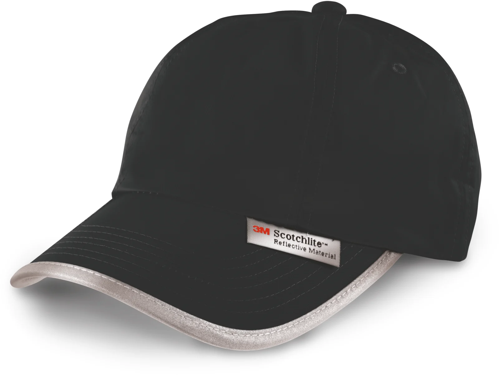 Casquette avec bordures réfléchissantes RC35 — Black