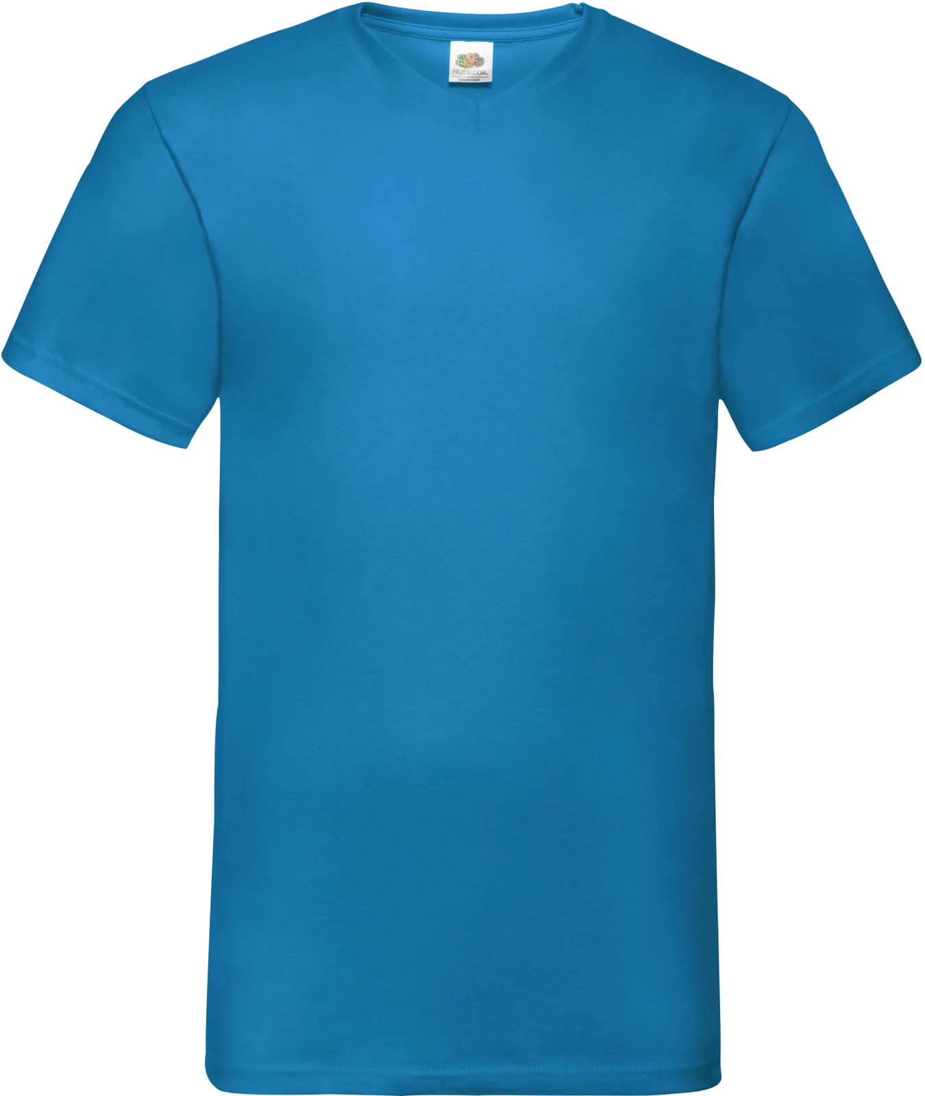 T-shirt homme col v Valueweight (61-066-0) SC22V — Azur Blue