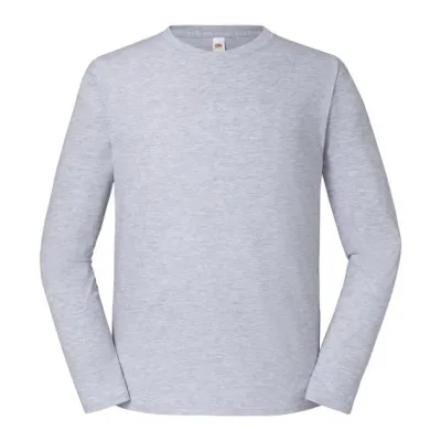 T-shirt Iconic 195 manches longues SC61360 — Heather Grey