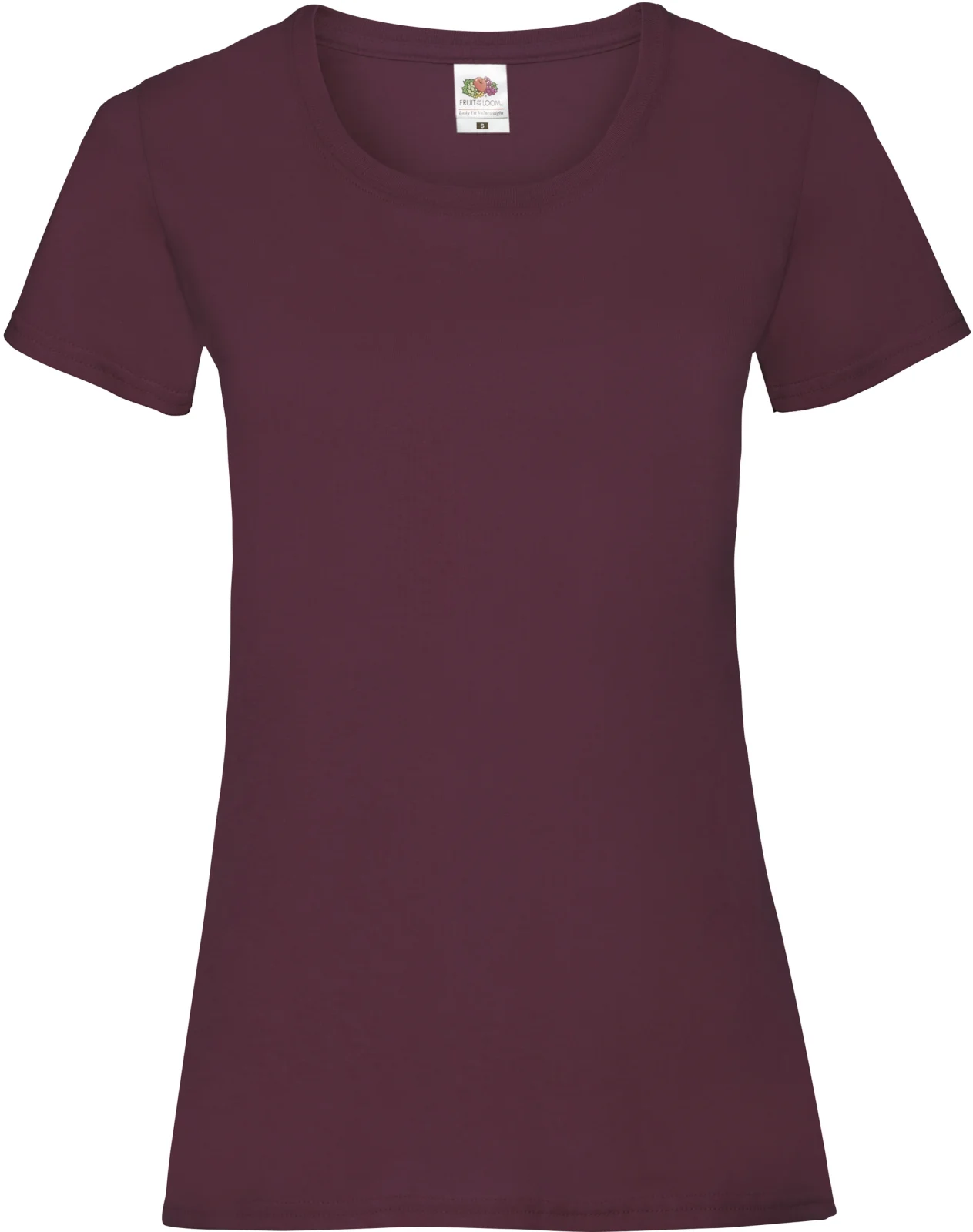 T-shirt femme Valueweight (61-372-0) SC61372 — Burgundy