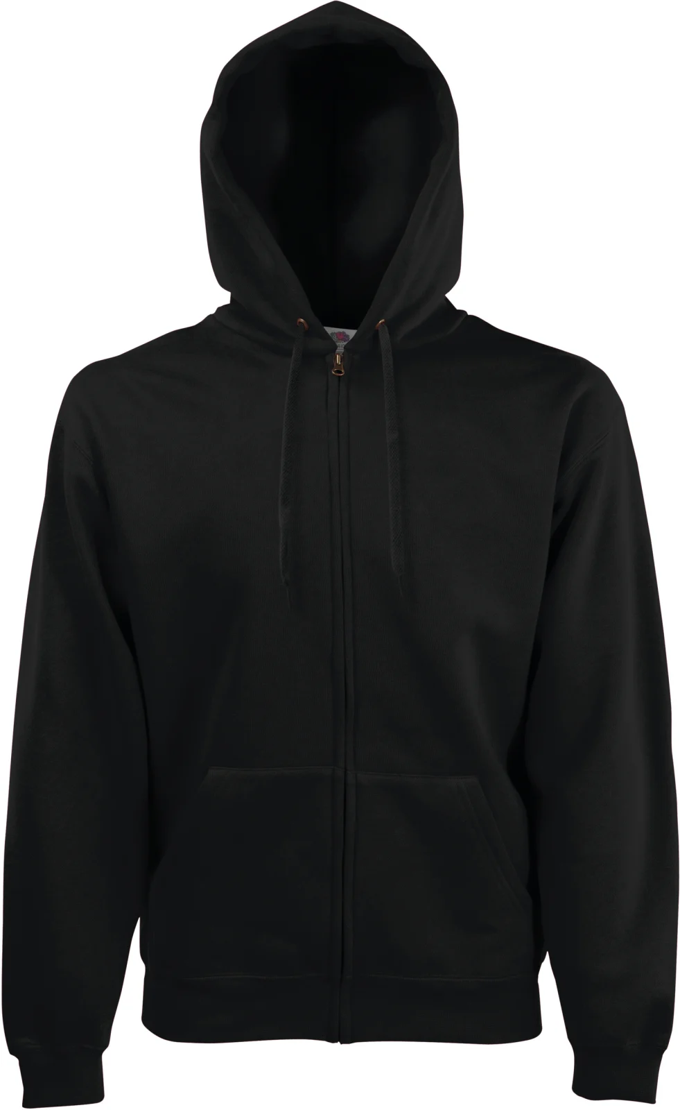 Sweat-shirt homme zippé capuche Classic (62-062-0) SC62062 — Black