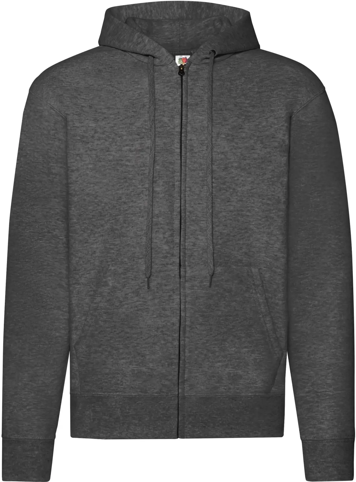 Sweat-shirt homme zippé capuche Classic (62-062-0) SC62062 — Dark Heather Grey