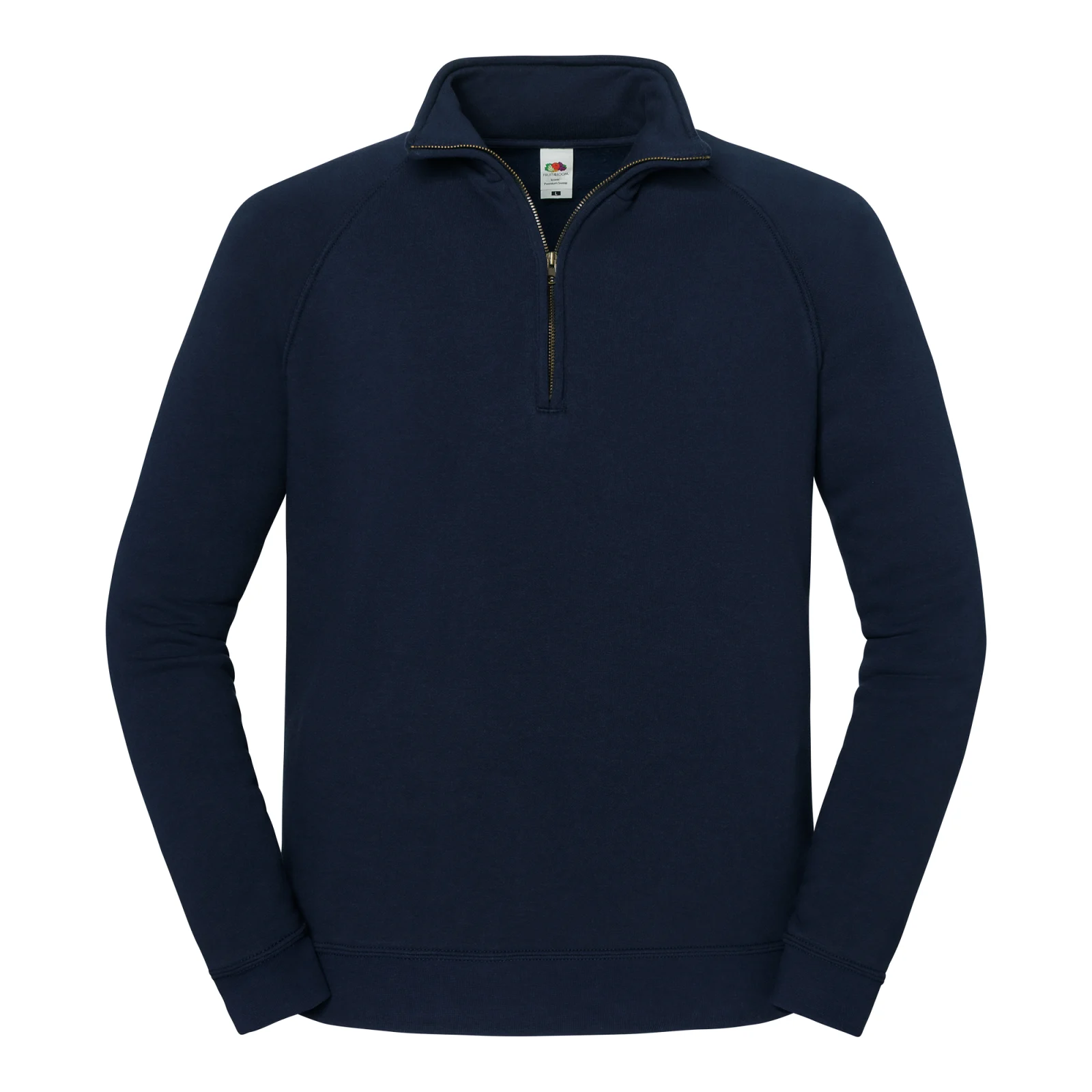 Sweat-shirt homme Iconic premium à col zippé SC62288 — Deep Navy