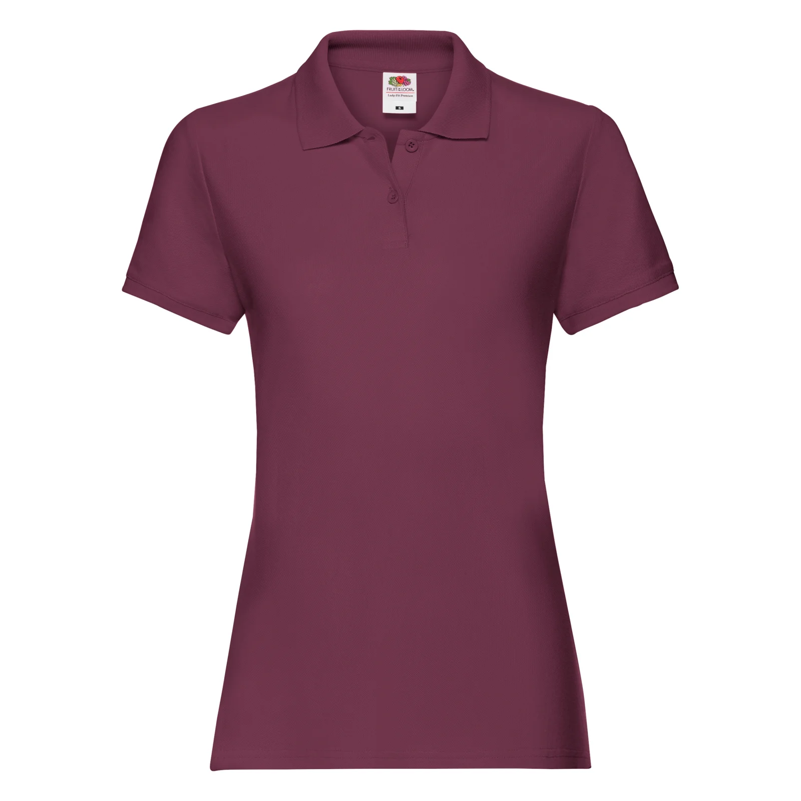 Polo Femme Premium SC63030 — Burgundy
