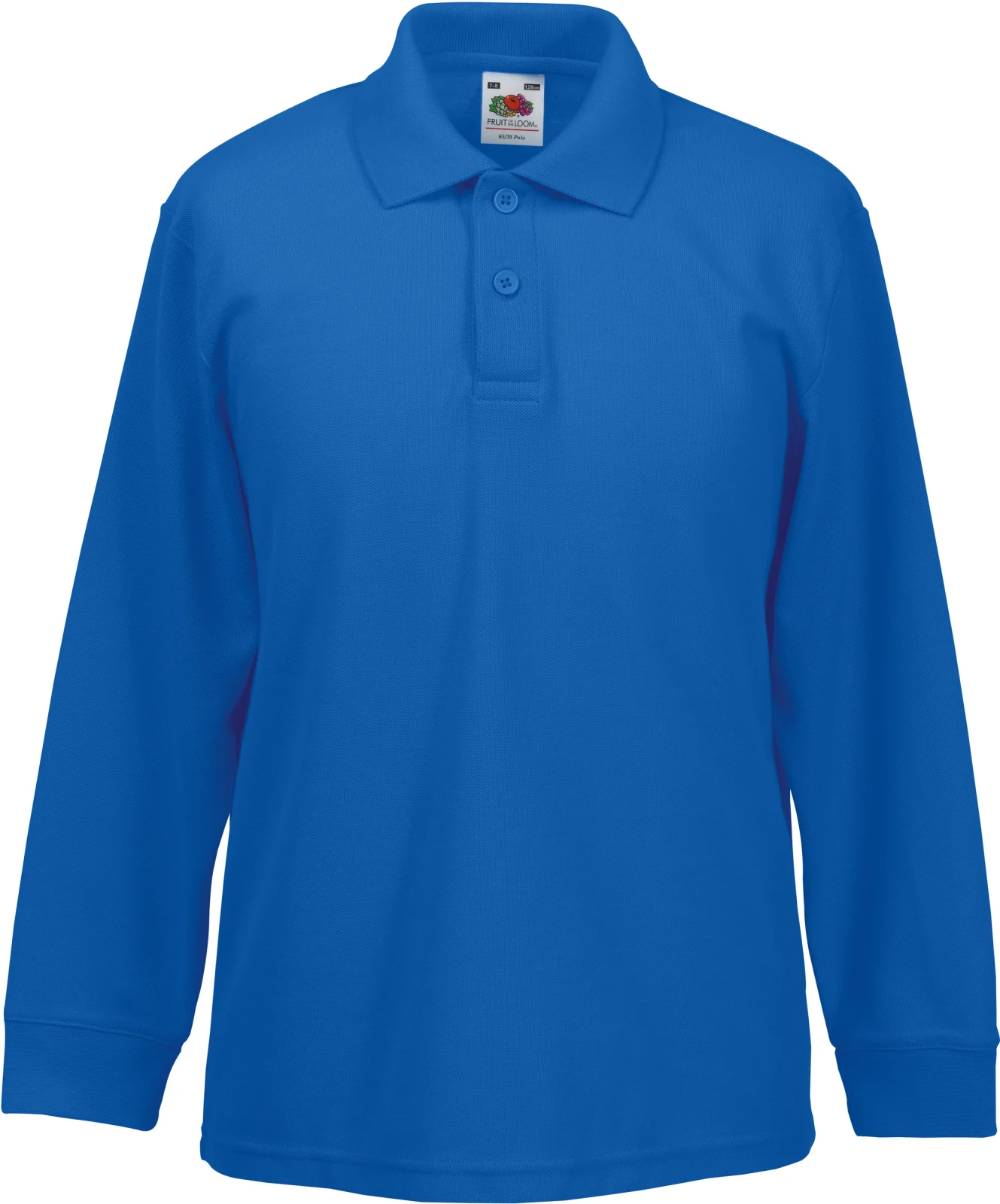 Polo enfant 65/35 manches longues SC63201 — Royal Blue