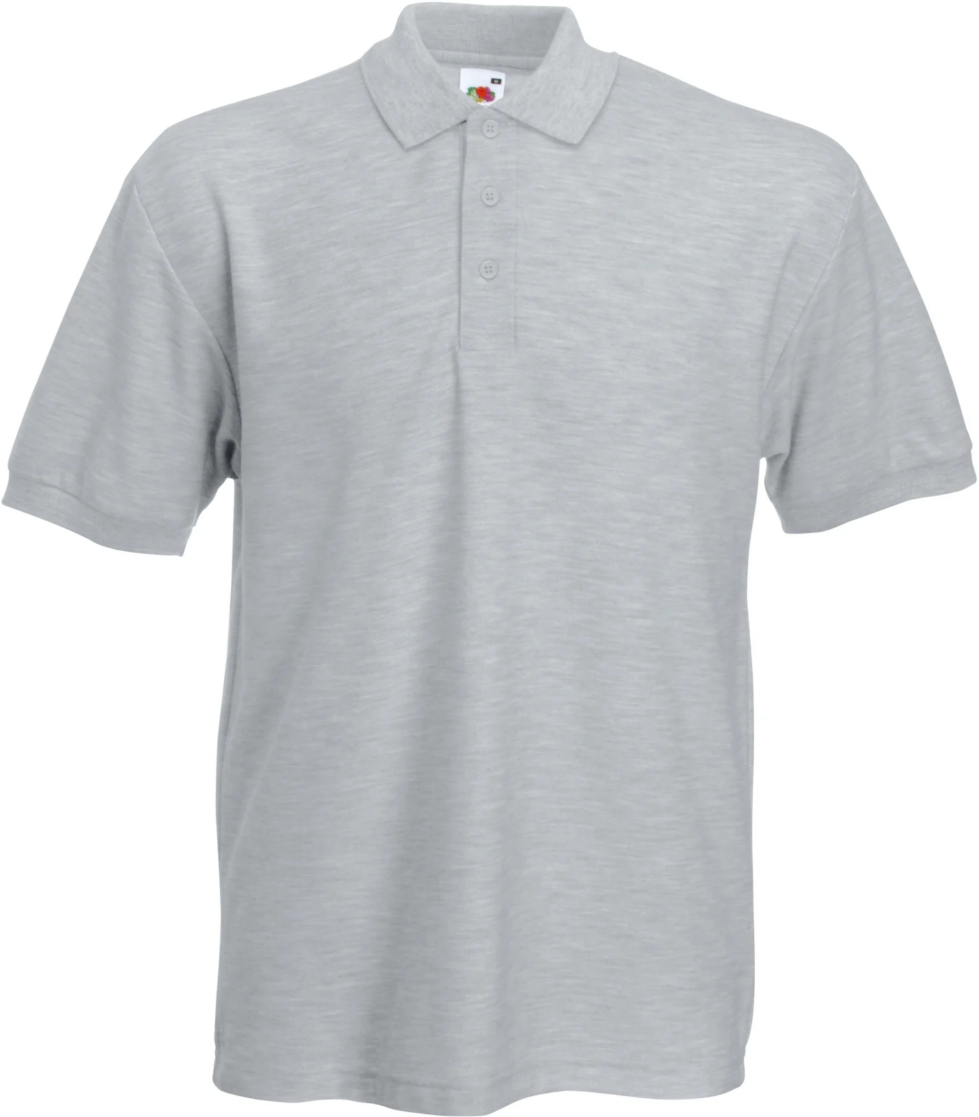 Polo Heavy 65/35 SC63204 — Heather Grey
