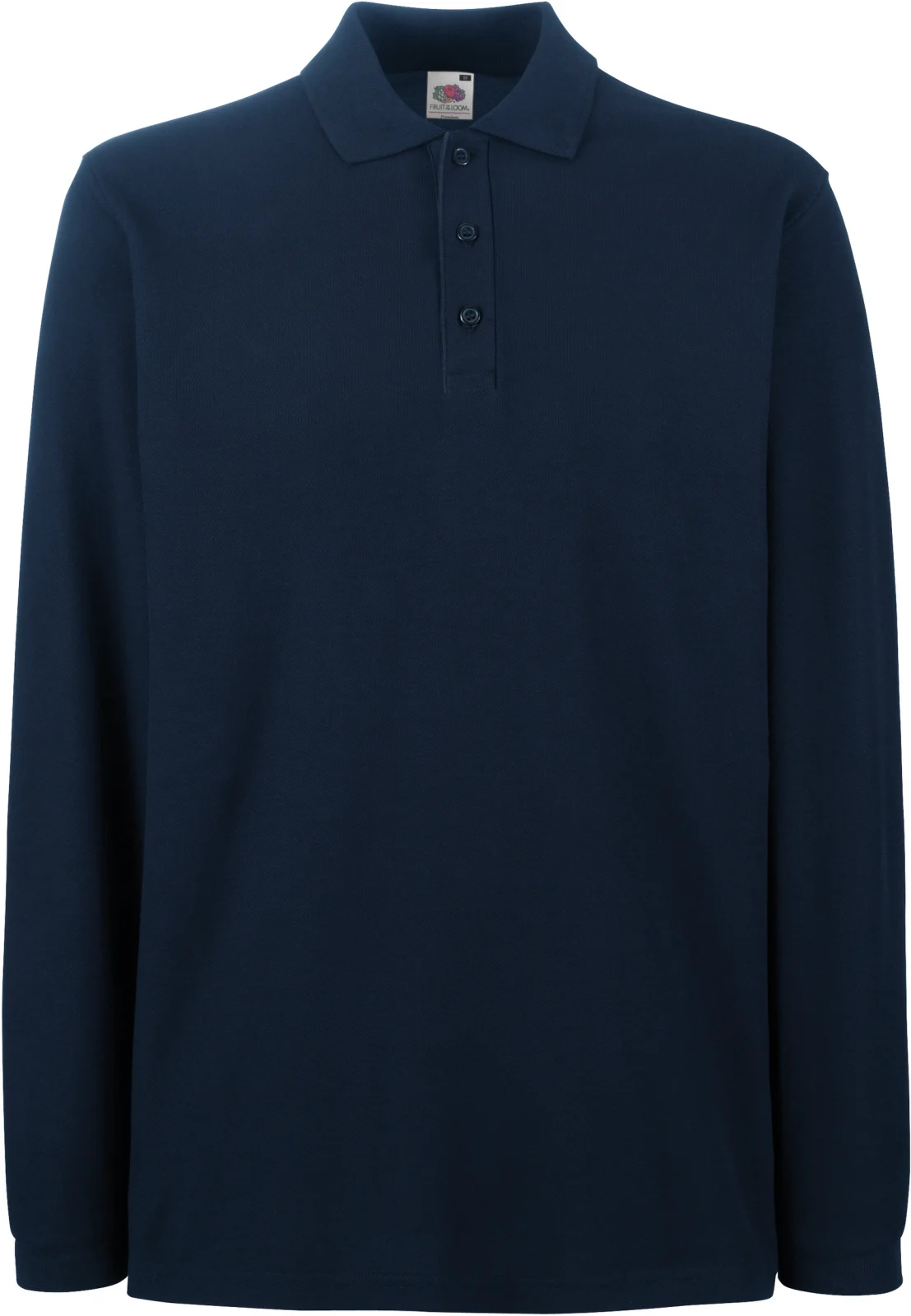Polo manches longues Premium (63-310-0) SC63310 — Deep Navy