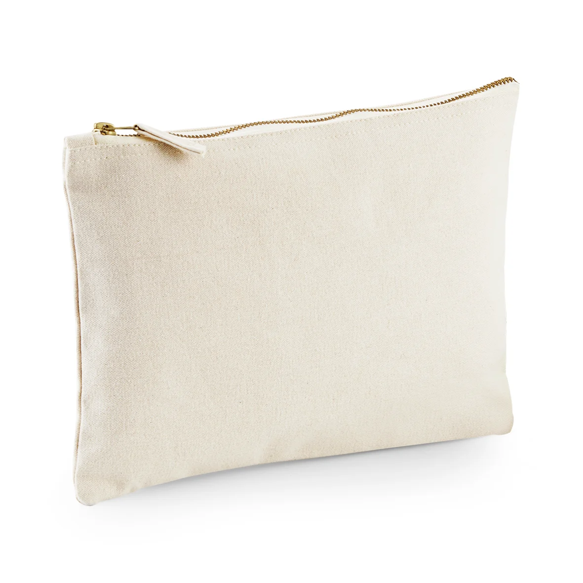 Pochette en toile de coton W530 — Natural