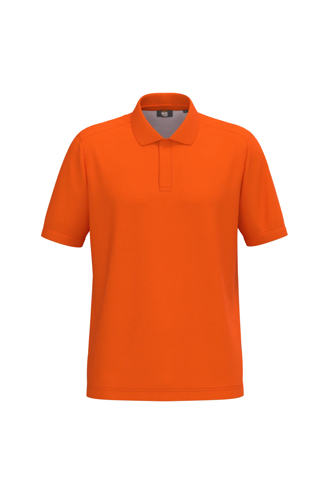 Polo unisexe écoresponsable coton/polyester WK208 — Fluorescent Orange