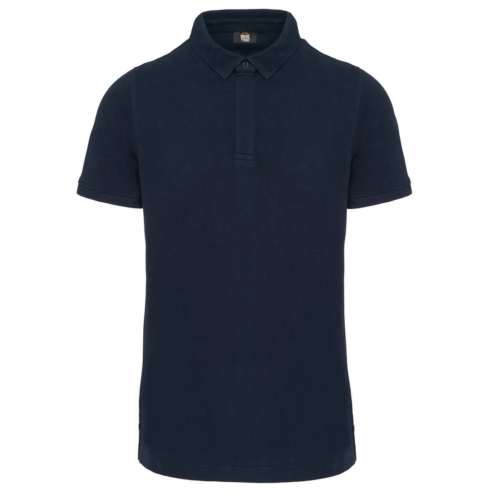 Polo col boutons pression manches courtes homme WK225 — Navy
