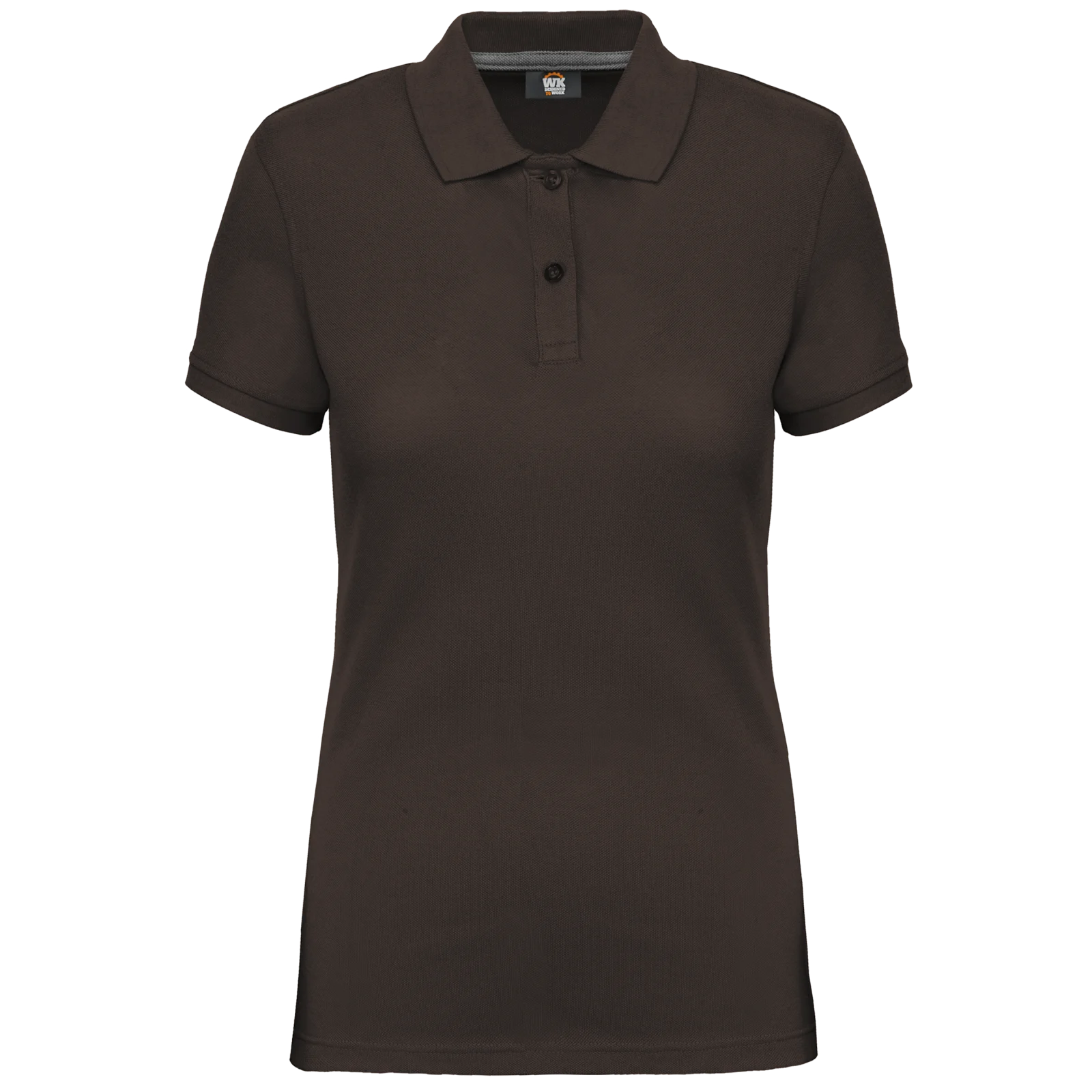Polo manches courtes femme WK275 — Chocolate