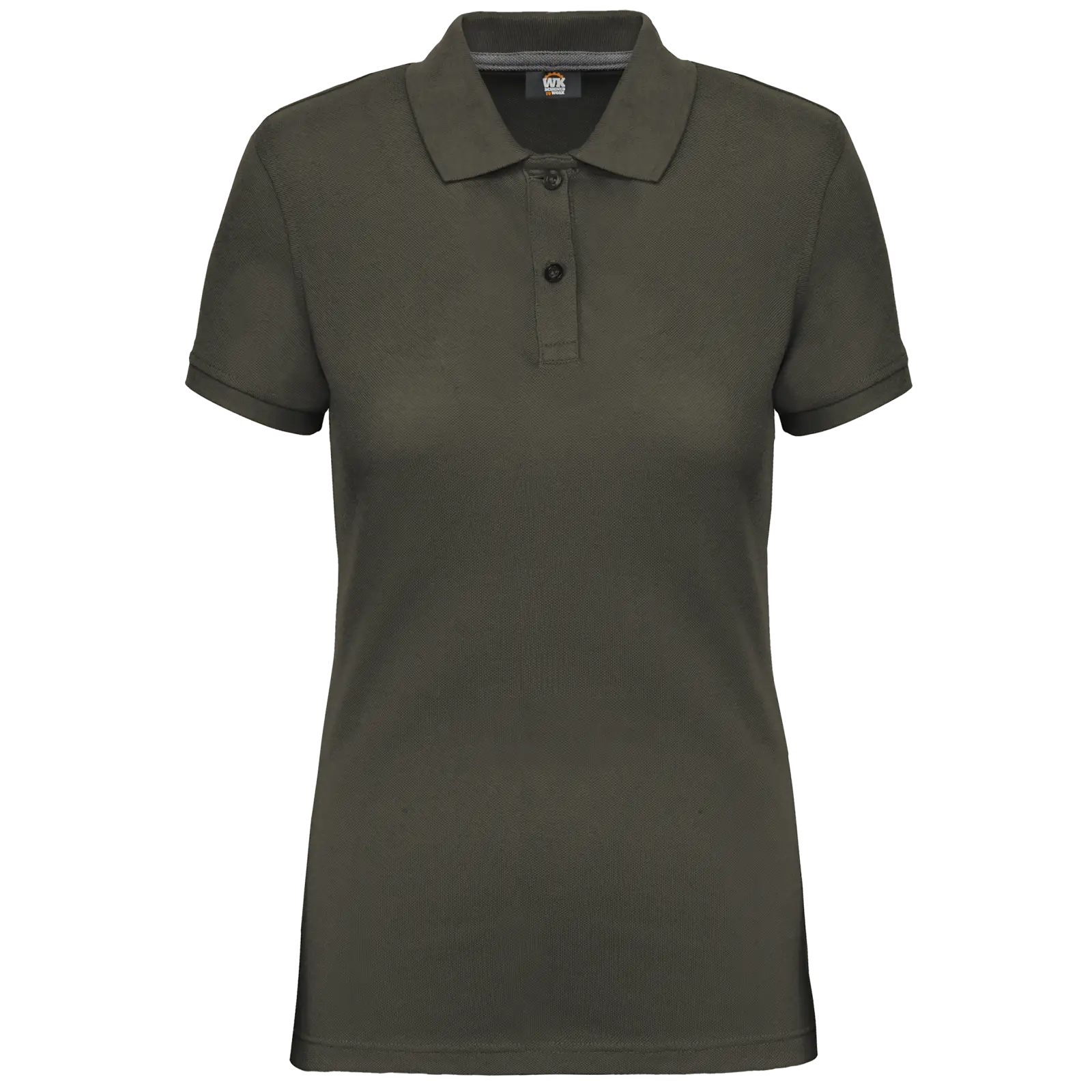 Polo manches courtes femme WK275 — Dark Khaki