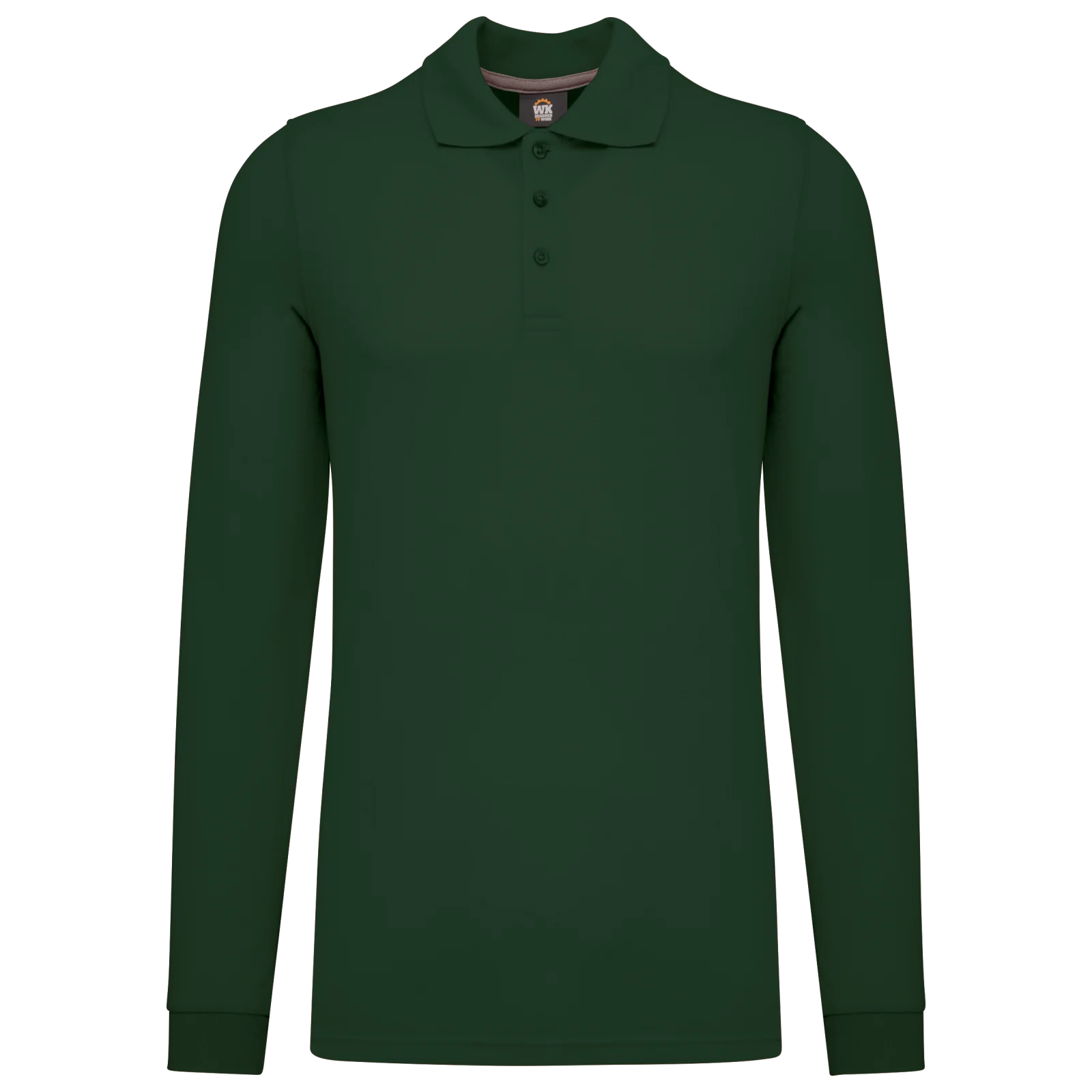 Polo manches longues homme WK276 — Forest Green