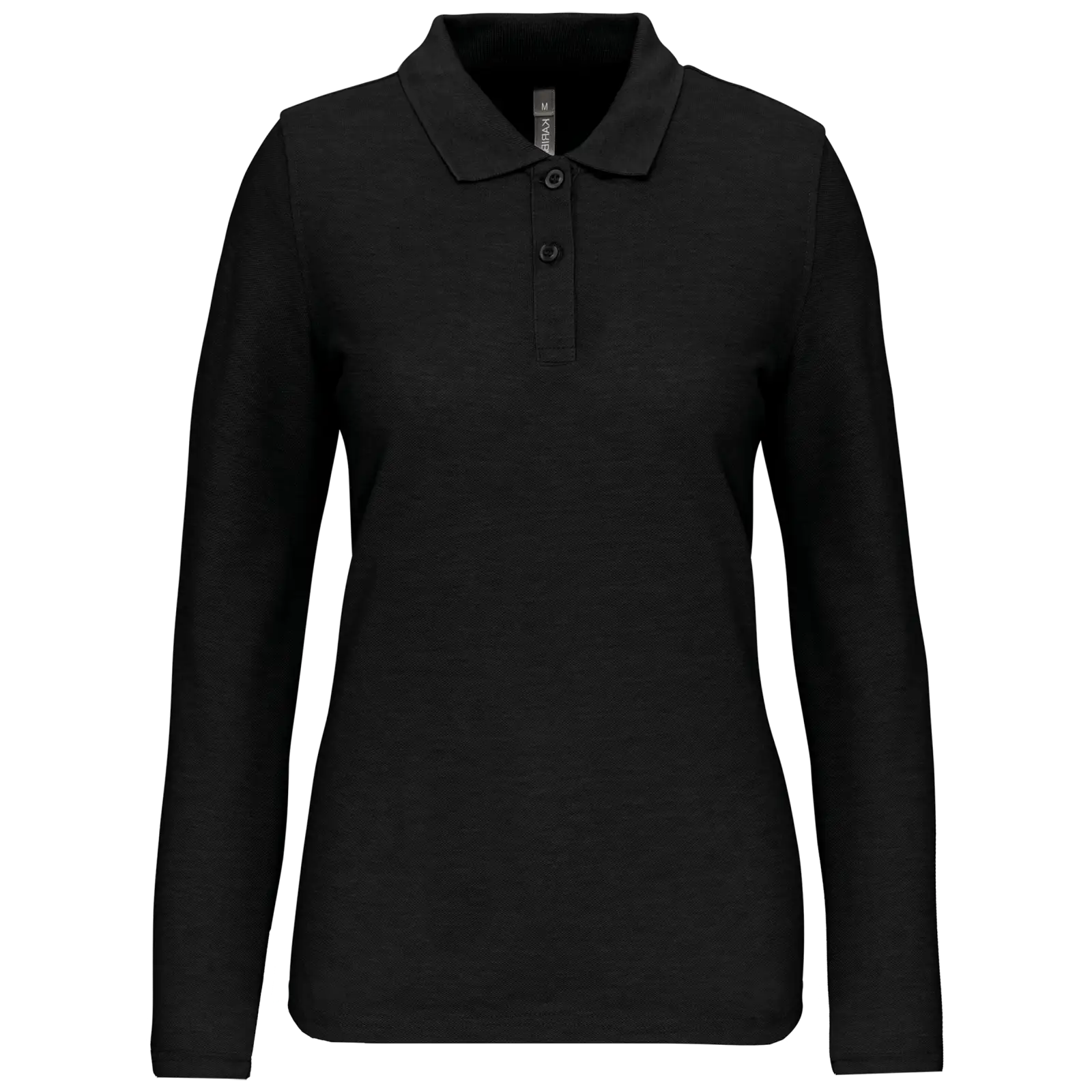 Polo manches longues femme WK277 — Black