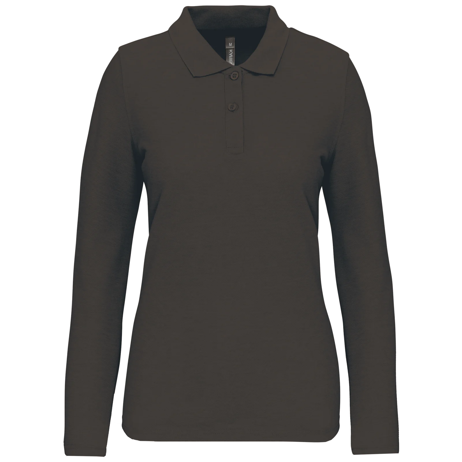 Polo manches longues femme WK277 — Dark Grey