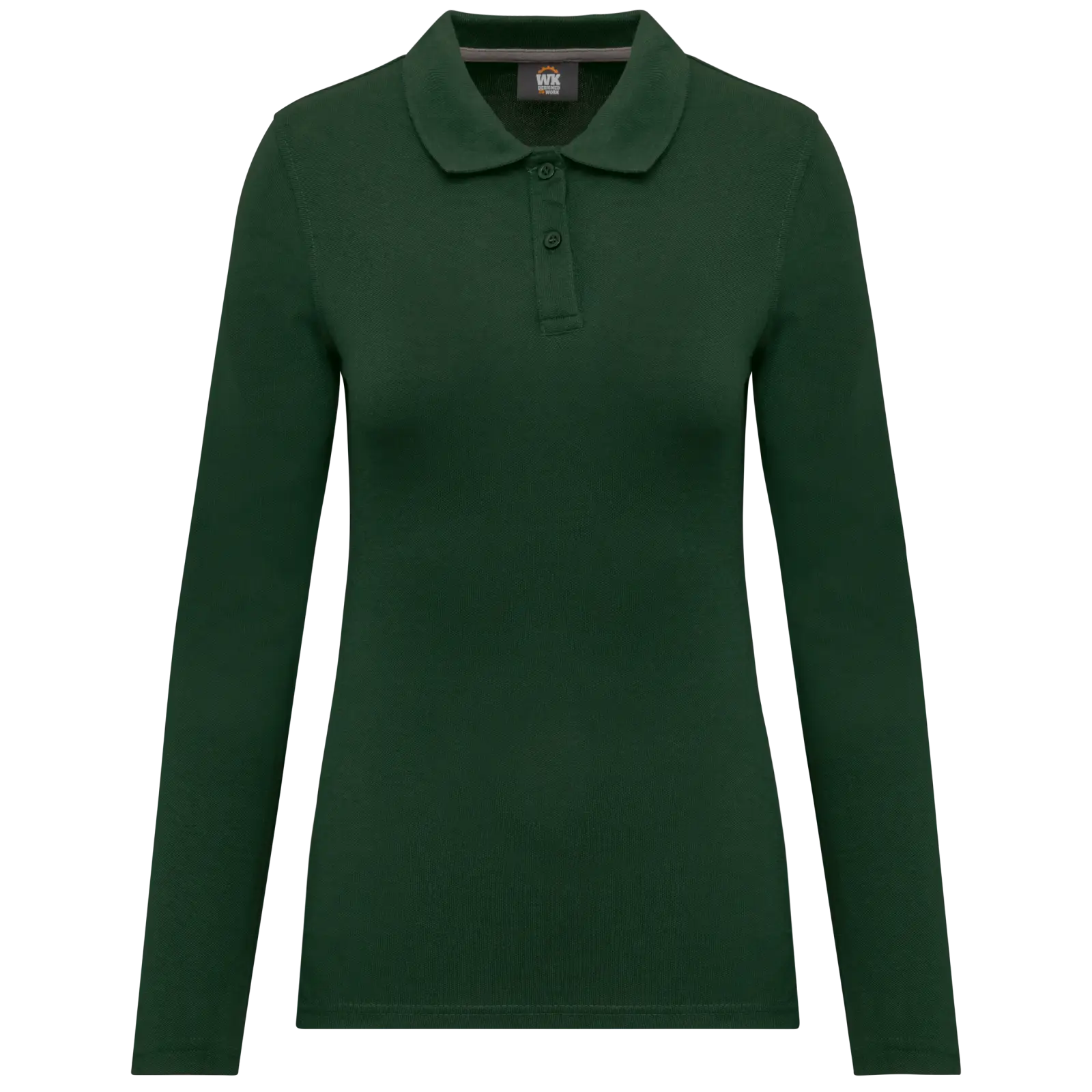 Polo manches longues femme WK277 — Forest Green