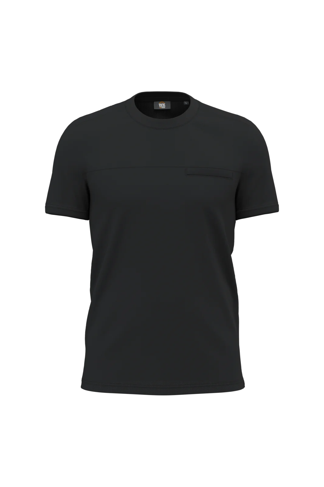 T-shirt de cuisine respirant unisexe WK300 — Black
