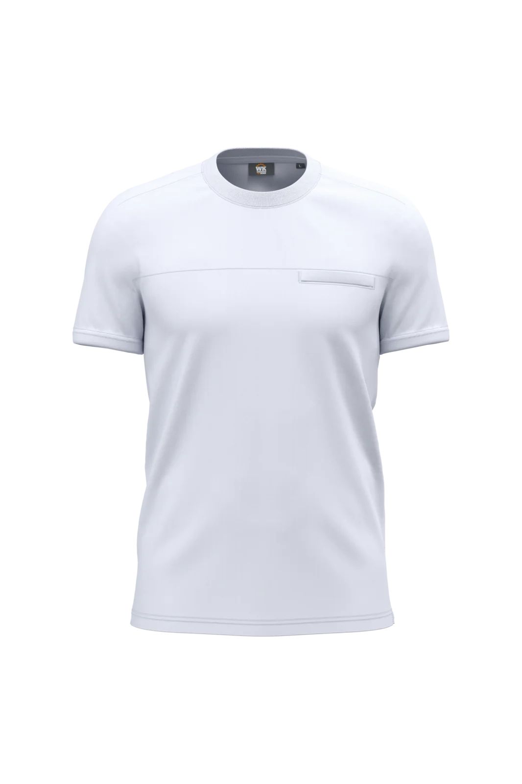 T-shirt de cuisine respirant unisexe WK300 — White