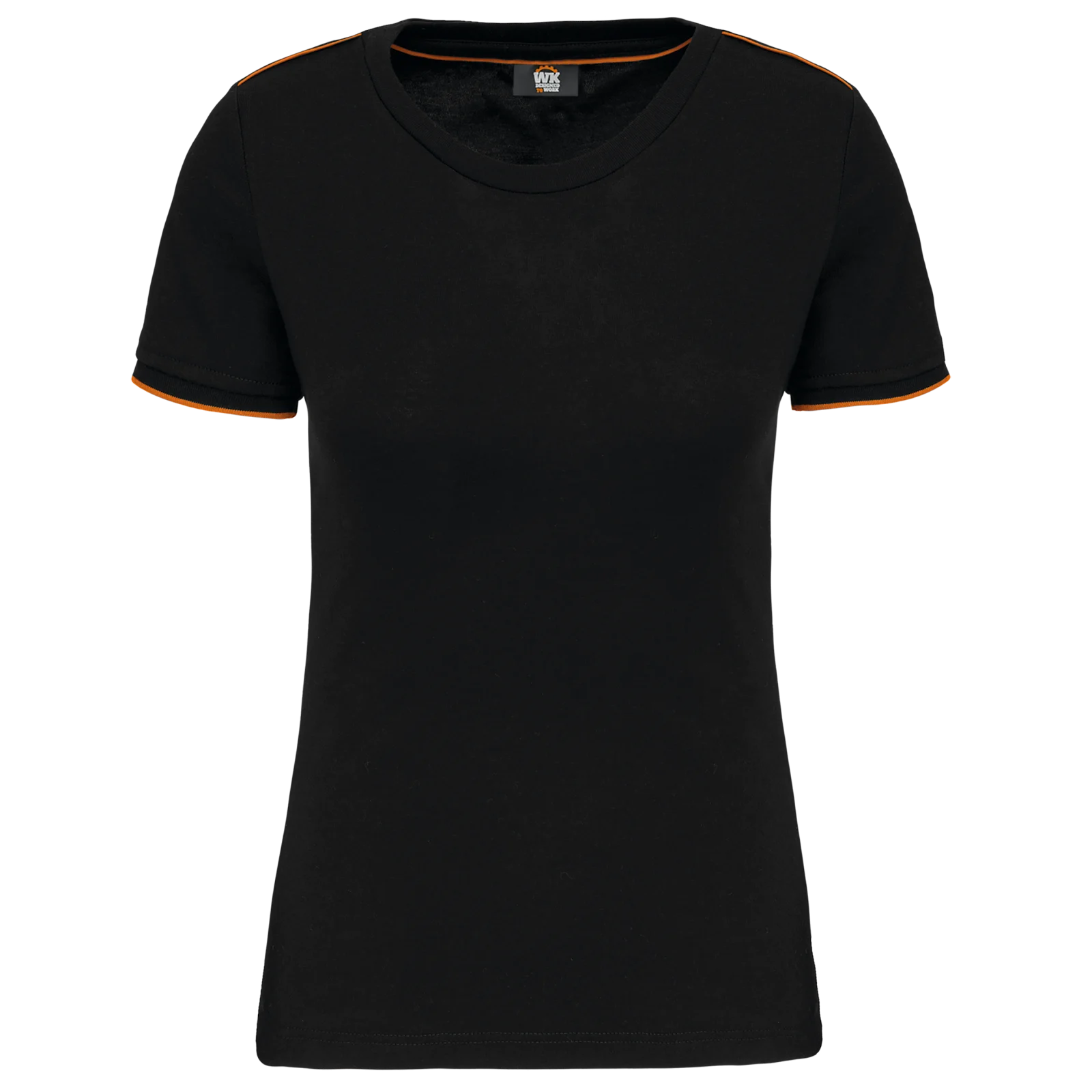 T-shirt Day To Day manches courtes femme WK3021 — Black / Orange