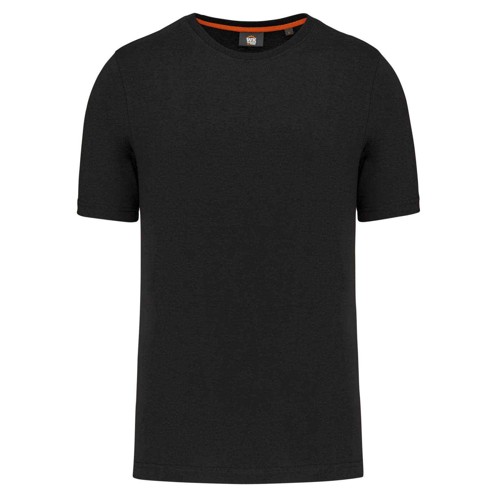 T-shirt col rond écoresponsable homme WK302 — Black