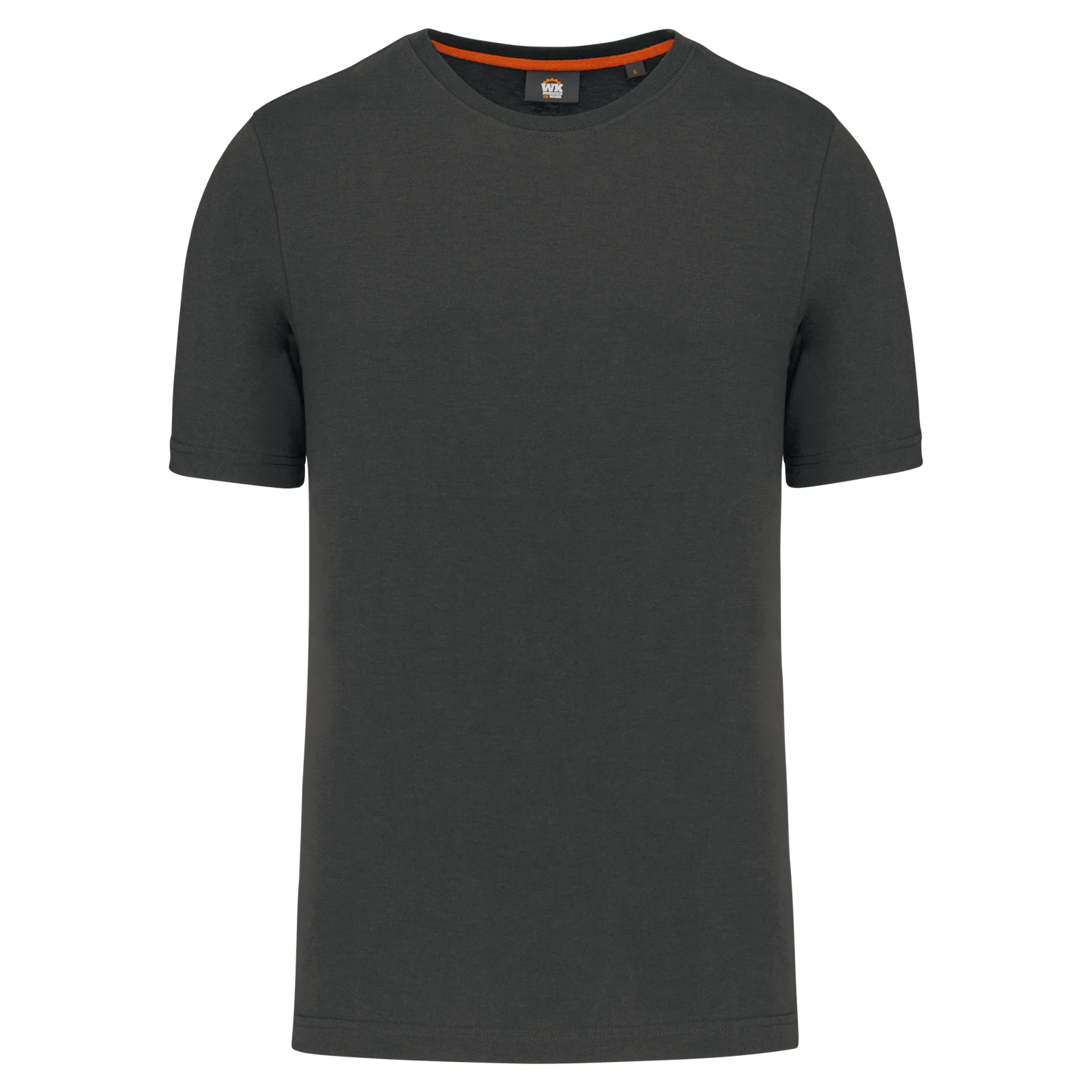 T-shirt col rond écoresponsable homme WK302 — Dark Grey