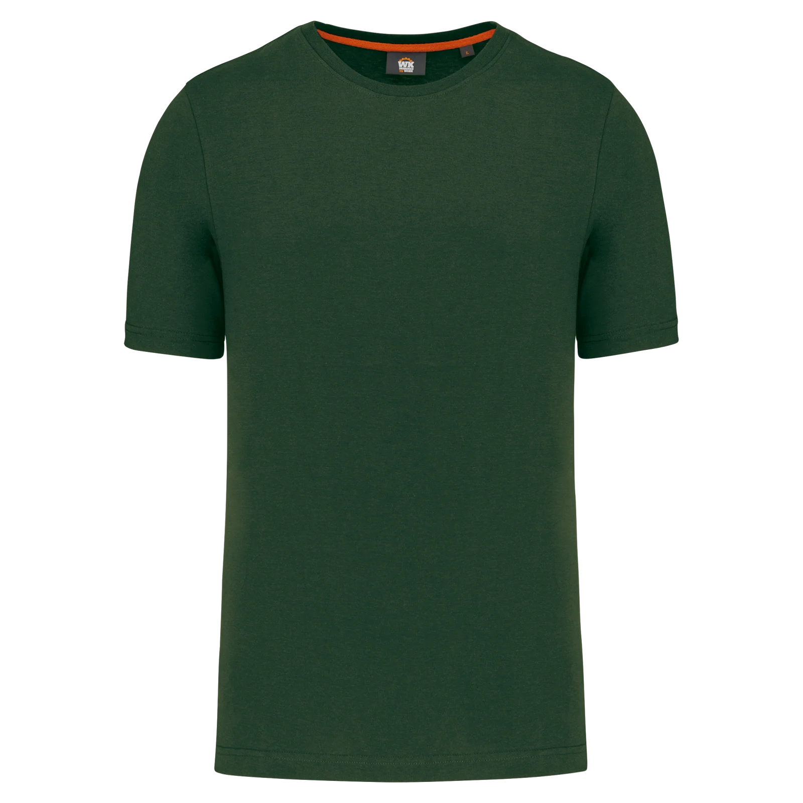 T-shirt col rond écoresponsable homme WK302 — Forest Green
