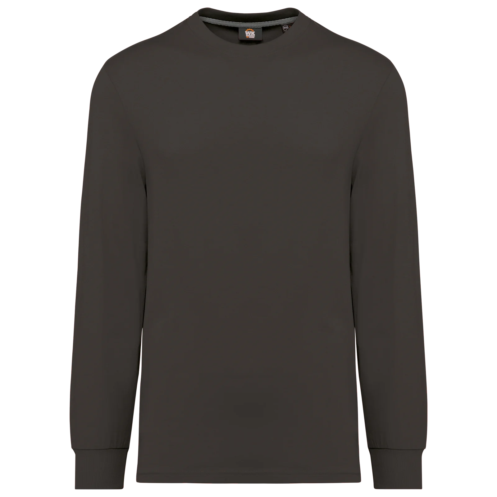T-shirt écoresponsable manches longues unisexe WK303 — Dark Grey