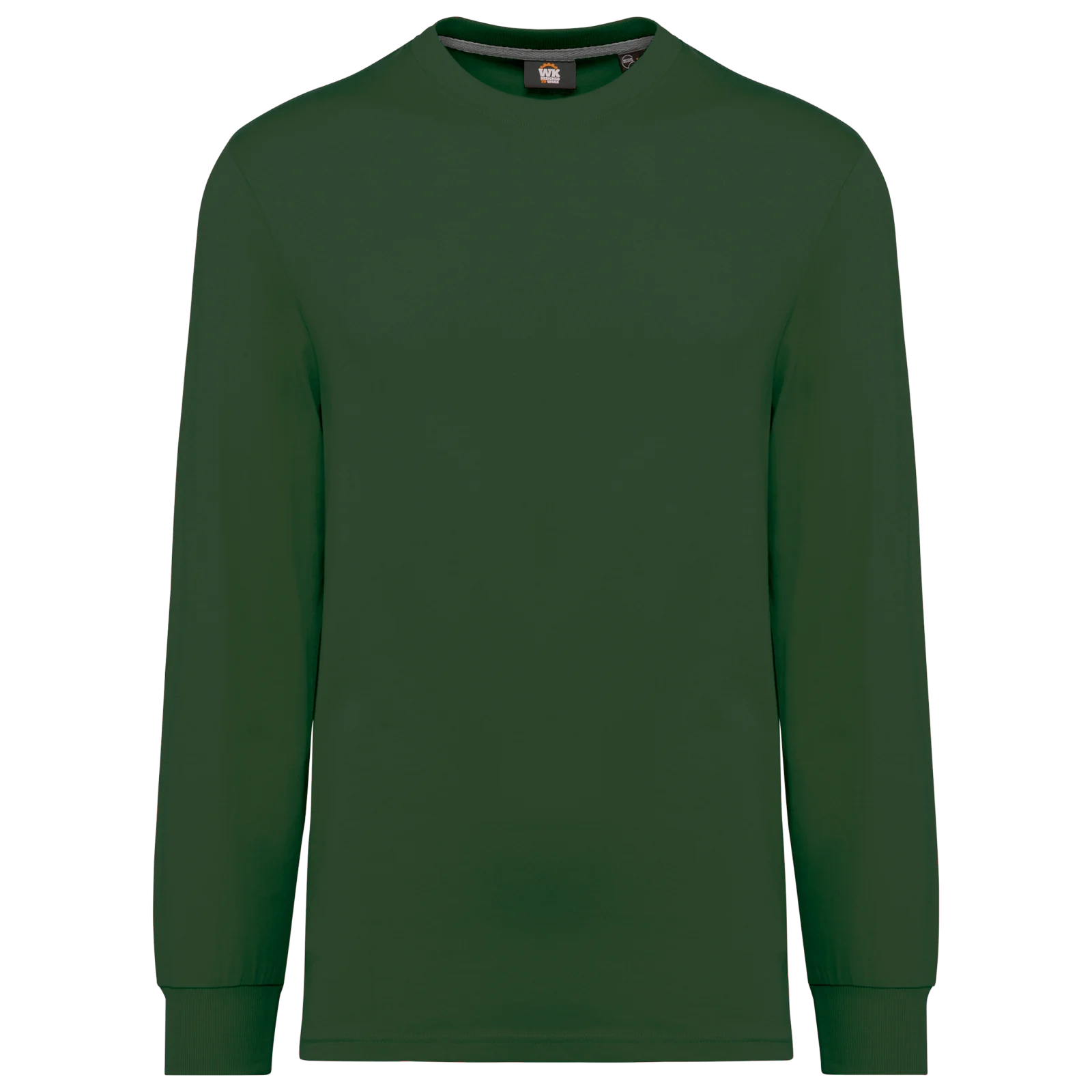 T-shirt écoresponsable manches longues unisexe WK303 — Forest Green