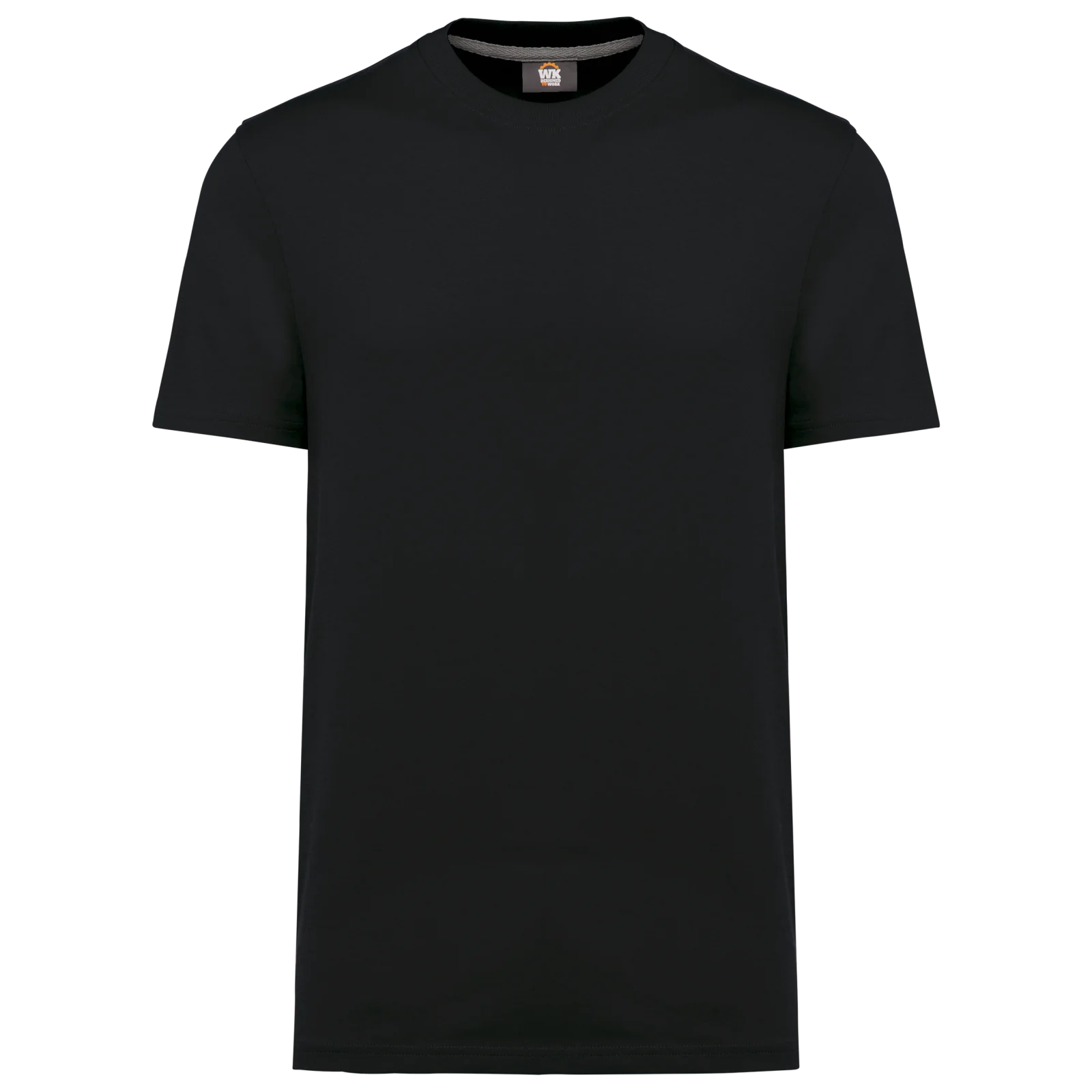 T-shirt écoresponsable manches courtes unisexe WK305 — Black