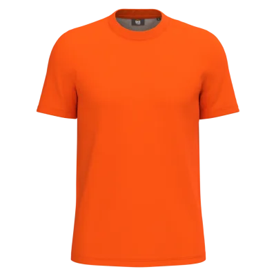T-shirt unisexe écoresponsable coton/polyester WK308 — Fluorescent Orange