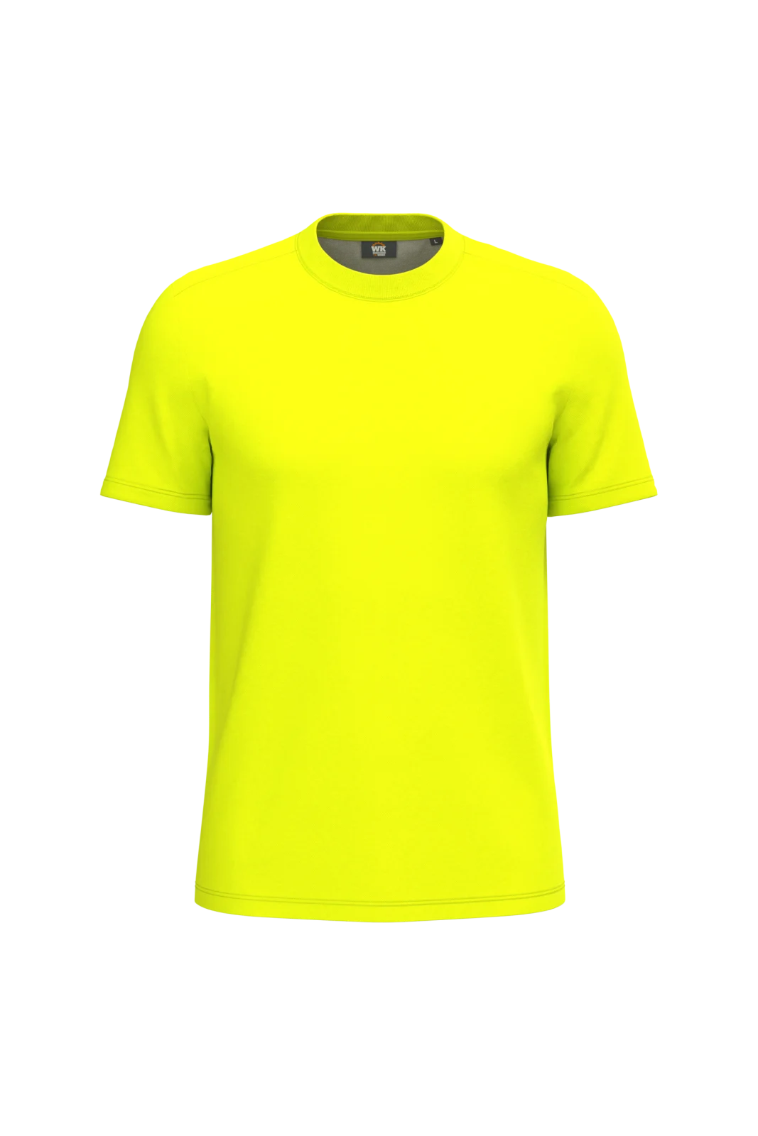 T-shirt unisexe écoresponsable coton/polyester WK308 — Fluorescent Yellow