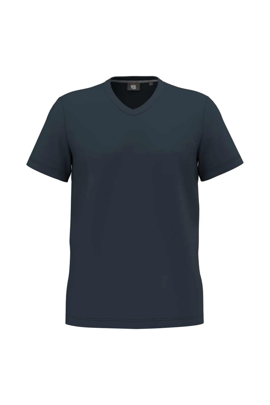 T-shirt écoresponsable col V antibactérien homme WK316 — Navy